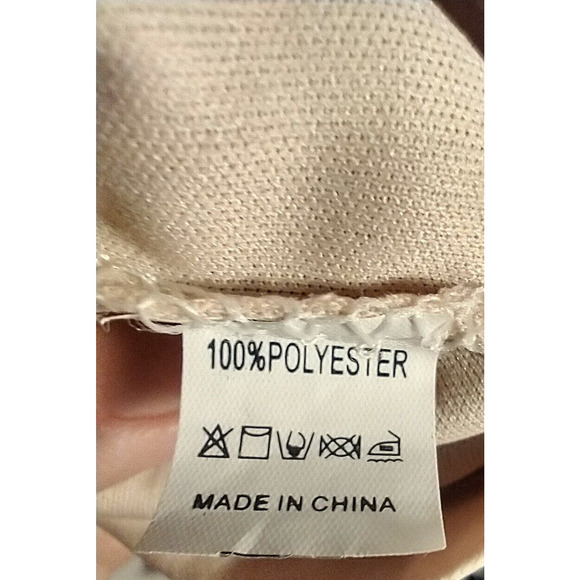 VELENO New York Burgundy Embroidered Sheer Blouse L 3/4 Sleeve Deadstock NWT - Picture 7 of 7